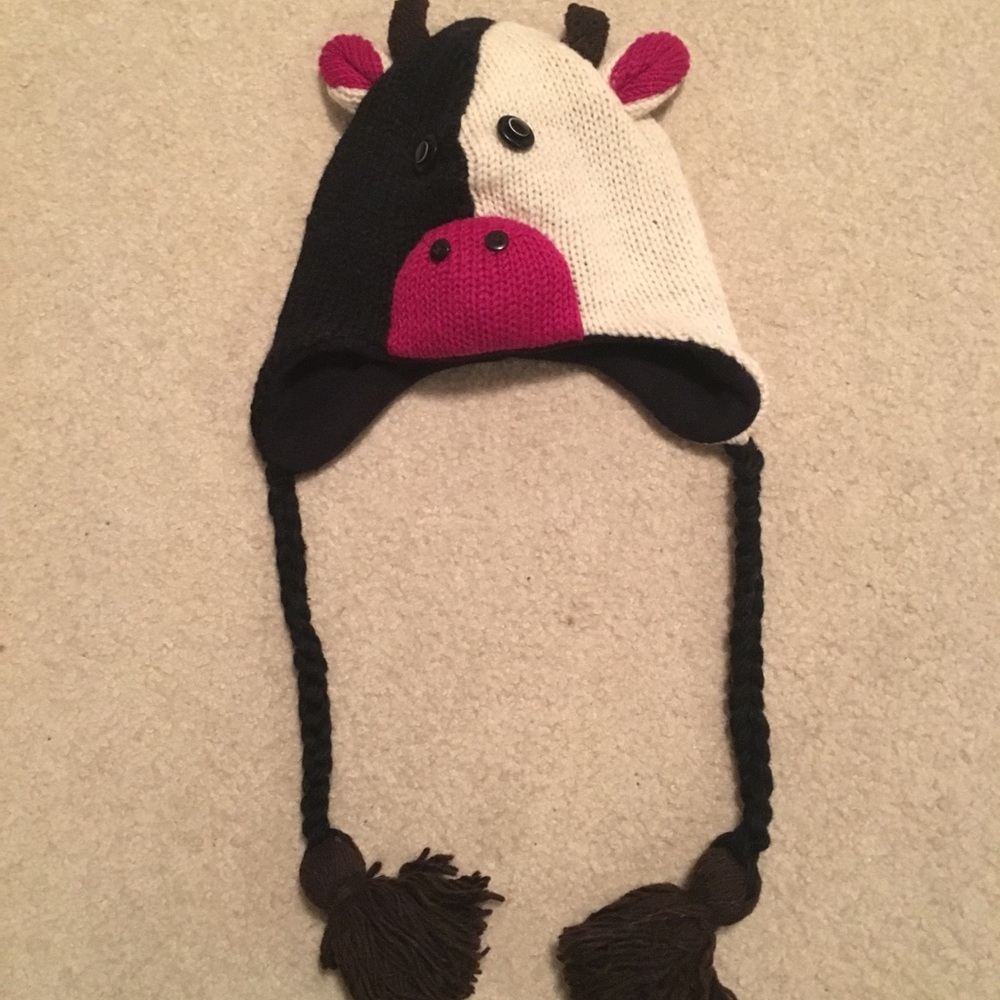 🐮Fun cute cow hat! NWOT